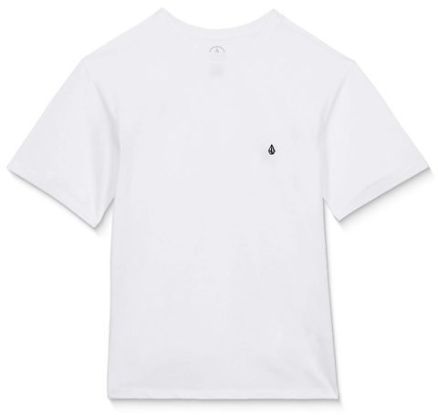 Volcom Stone Blanks Basic SS Tee White