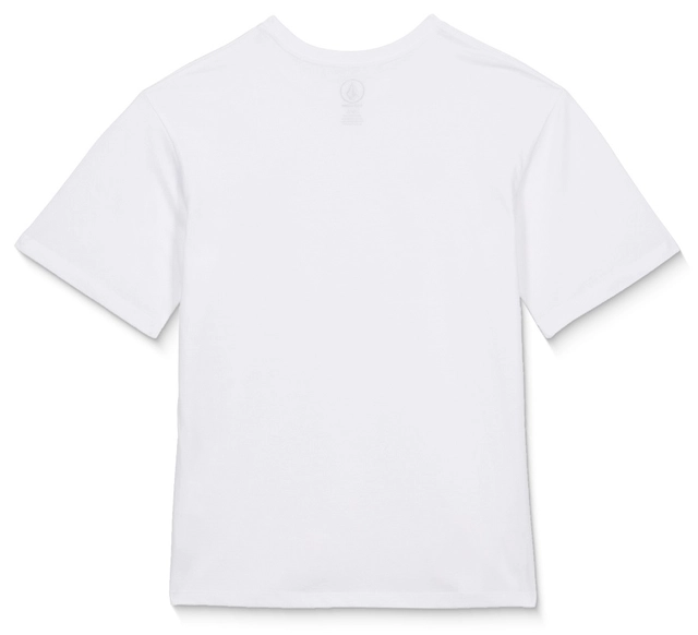 Volcom Stone Blanks Basic SS Tee White - L/12år 