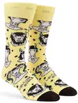 Volcom Surf Vitals Ozzy Sock Glimmer Yellow - One Size