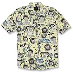 Volcom Surf Vitals Ozzy Woven Glimmer Yellow - M