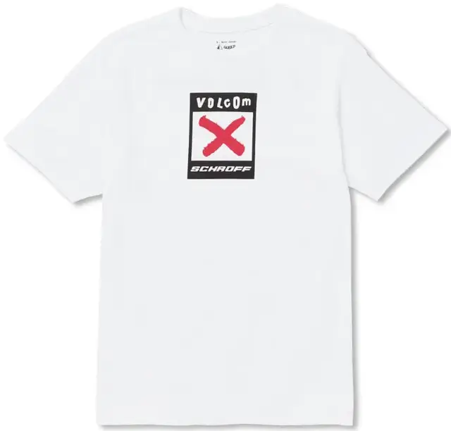 Volcom Schroff X Volcom SS Tee White - M 